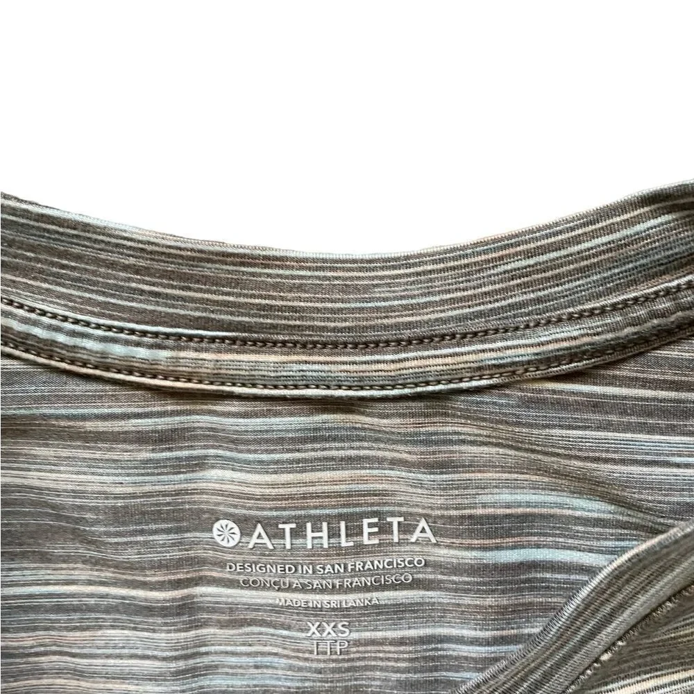 ATHELTA Chi Novelty Tank Tan Spacedye Size XXS